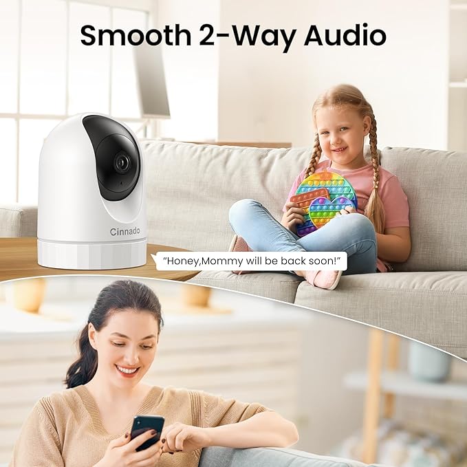 2K Indoor Security Camera-Baby Monitor - Image 7