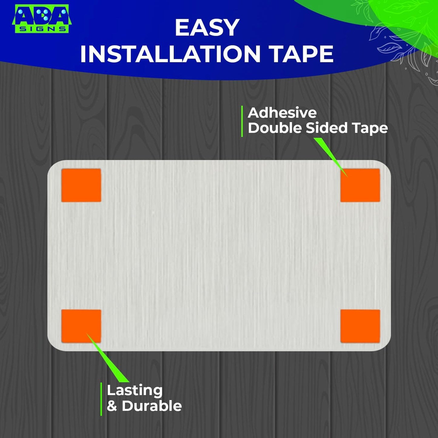 ADASigns Storage Room Sign 7”x4” - Durable Brushed Aluminum with Grade 2 Braille - Easy Installation with Strong Adhesive Tape - ADA Compliant Storage Signs for Business, Restaurants & Offices