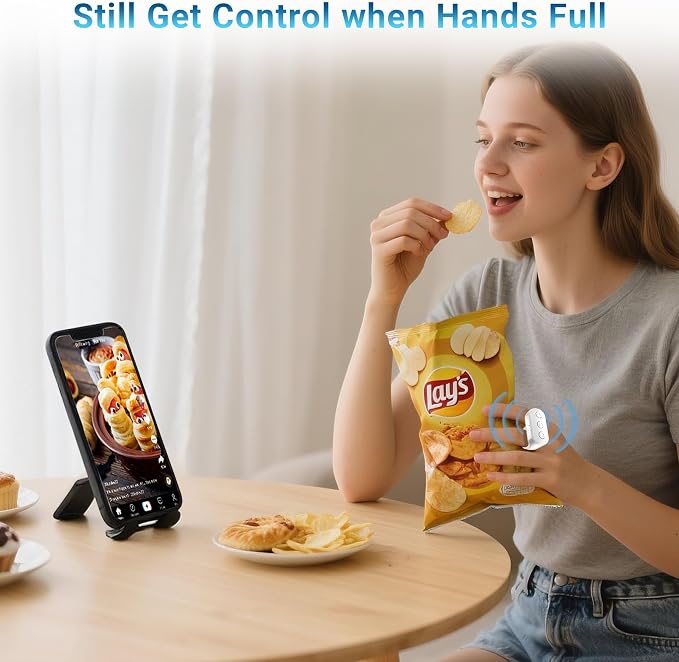 Wireless Ring Phone Zoom Remote - Image 8
