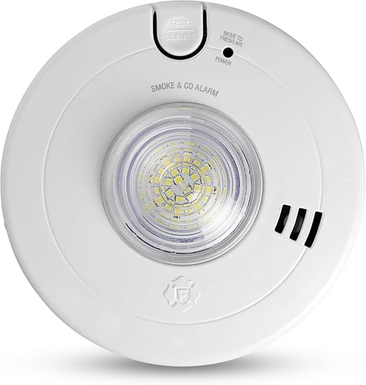 First Alert SMCO110LED-AC, Hardwire Combination Smoke & Carbon Monoxide Alarm by FirstAlert