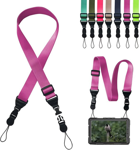 Adjustable Shoulder Strap:Comfortable iPad Strap Nylon Neck Lanyard by Gowjaw