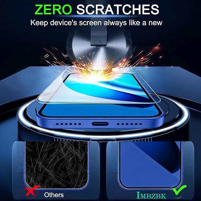 IMBZBK 3 Pack Screen Protector for Google Pixel 10a Accessories, Case Friendly - Image 4