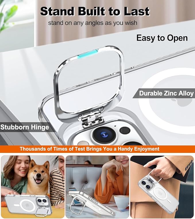 for iPhone 17 Pro Max Case Clear, Magnetic iPhone 17 Max Case - Image 3