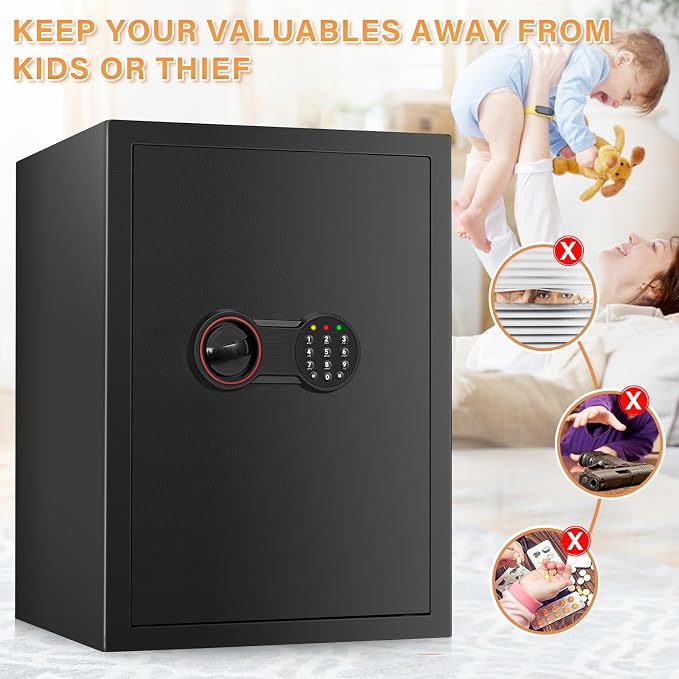 Large Home Safe Box, Anti-theft Safes - Image 8