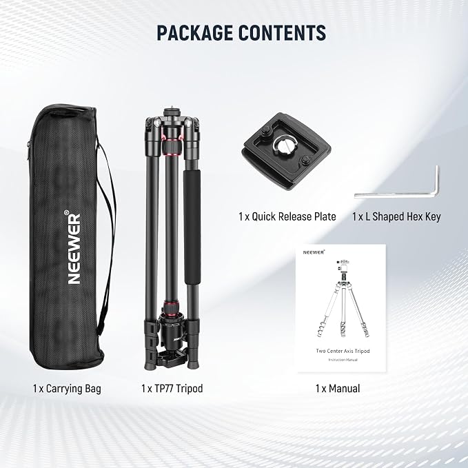 NEEWER 77 inch Camera Tripod Monopod - Image 8