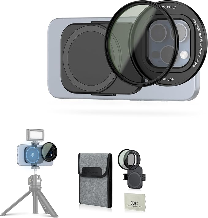 JJC 67mm CPL Filter for iPhone, Magnetic Circiular Polarizer Lens Filter by JJC