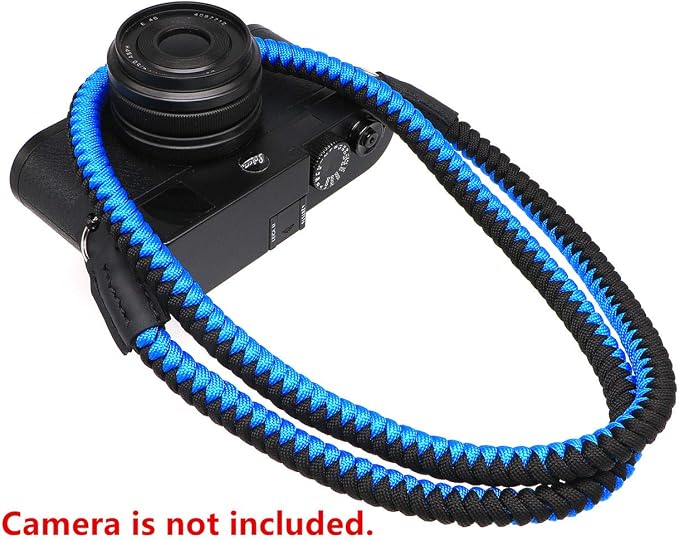 Paracord Camera Strap Long Camera Neck Shoulder Strap - Image 4