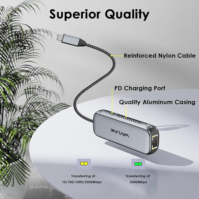 WAVLINK 5G USB-C Ethernet Adapter - Image 4