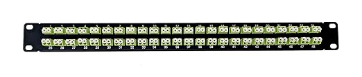 Ultra Spec Cables 1U 48port High Density Patch Panel, Loaded - Image 2