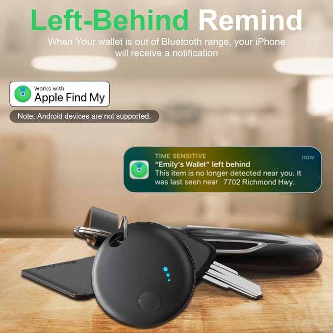 Tracker Tag 4 Packs Bluetooth Tracker, Smart Tag Locator Tracking Device - Image 5