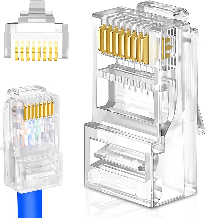 RJ45 Crimping Tool Kit Ethernet Crimp Set, 8P/RJ-45 Crimp, Cut and Strip - Image 5