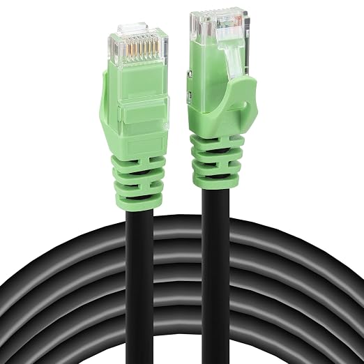 Rapink Cat6 Outdoor Ethernet Cable 200 ft, Ethernet Cable UV Resistant by Rapink