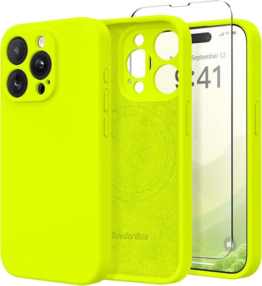 Magnetic for iPhone 15 Pro Max Case, Compatible by SUYDANBOX