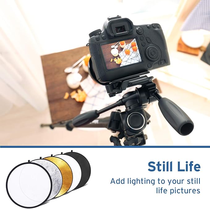 Etekcity 24" 5-in-1 Photography Reflector, Collapsible - Image 6