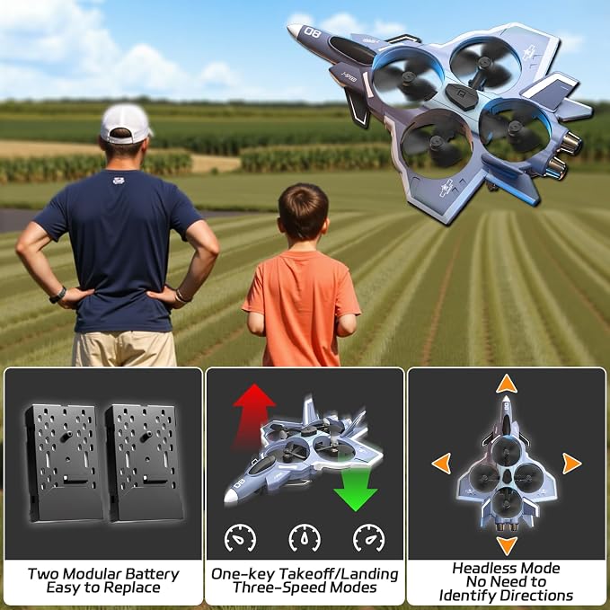 Snugzy RC Plane with Camera Brushless Remote Control with Screen 360° Flip - Image 7