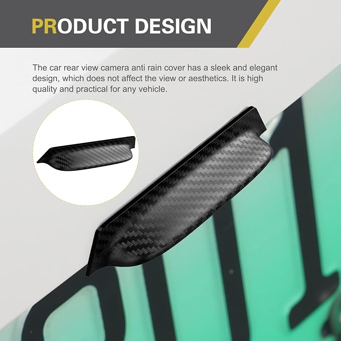 Car Rear View Camera Cover, Anti-rain Backup Camera Cover, 360 Degree Cars Rain - Image 6