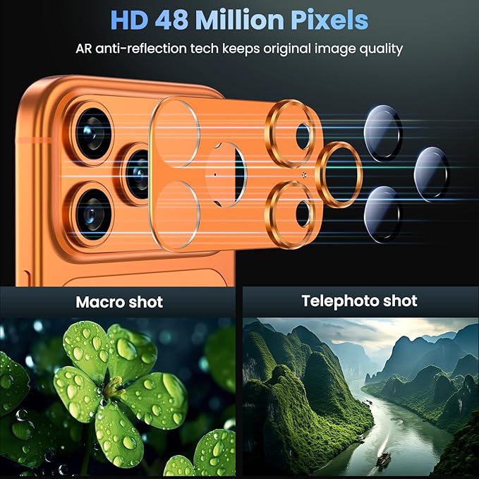 Uyiton Compatible with iPhone 17 Pro Max Camera Lens Protector - Image 3