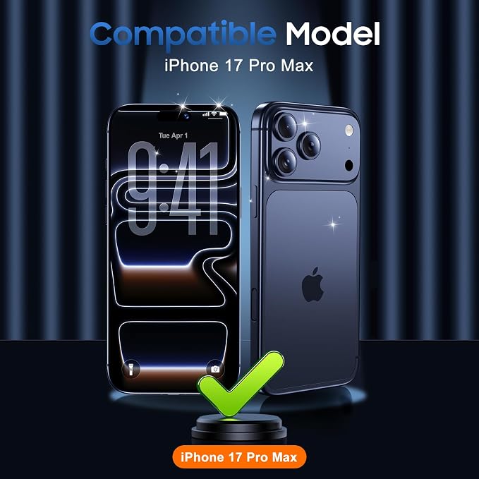 UniqueMe Compatible for 3 Pack iPhone 17 Pro Max Camera Lens Protector - Image 7