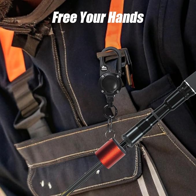 Fishing Rod Clip, Wearable Fishing Rod Holder, Portable Fishing Rod Accessory - Image 2