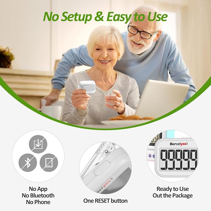 3D Pedometer for Walking, Simple Step Counter for Walking - Image 4