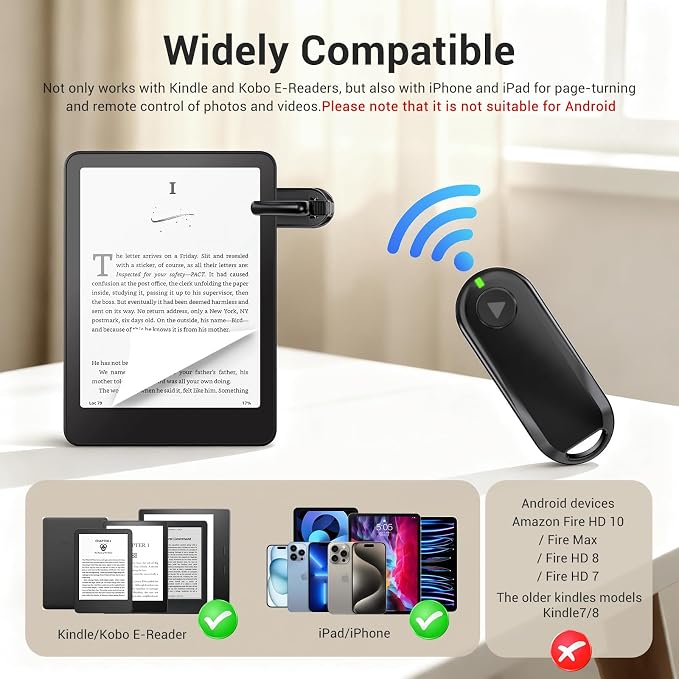 CoBak Remote Page Turner – Page Turning & Camera Remote Shutter - Image 3