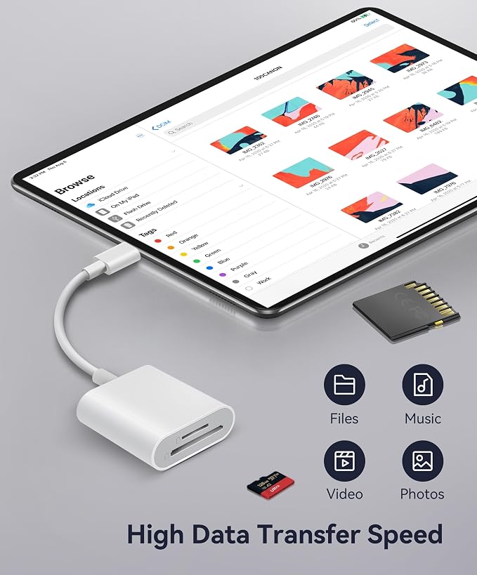 USB C SD Card Reader, WNXSLOAD SD Card Adapter - Image 6