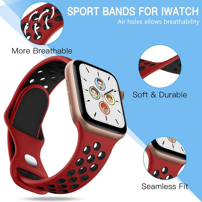 Adorve 4 Pack Sport Bands Compatible - Image 2