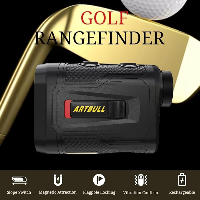 7 in 1 Golf Laser Rangefinder 6X Magnification - Image 2