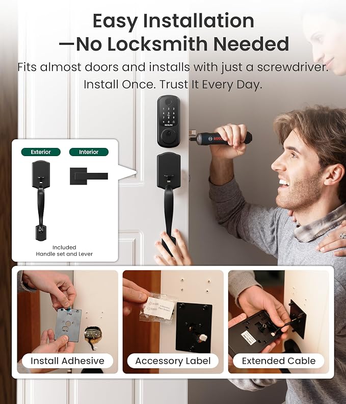 DESLOC B200 Keyless Entry Door Lock - Image 9