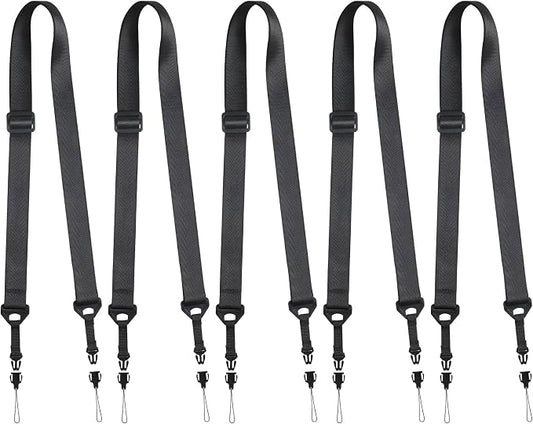 FIEIL 5 Pack Replacement Nylon Neck Lanyard, Universal Shoulder Strap by FIEIL