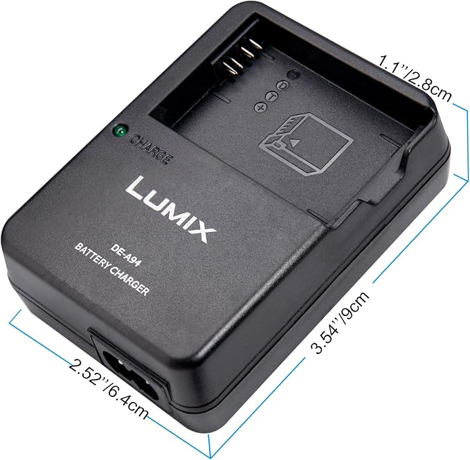 DE-A94 DEA94 Camera Charger for Panasonic: BLD10PP DMW-BLD10E DMW-BLD10PP - Image 3