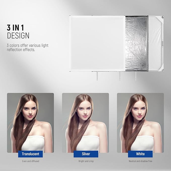 NEEWER Light Diffusion Panel Scrim Kit - Image 2