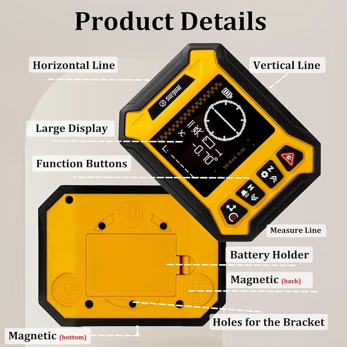 3in1 Multi Surface Line Laser Level - Image 8