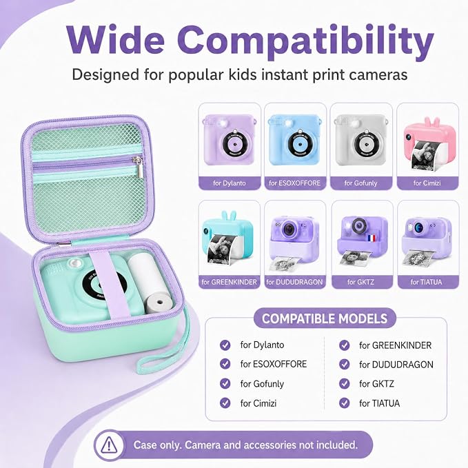PAIYULE Kids Instant Print Camera Case Compatible - Image 2