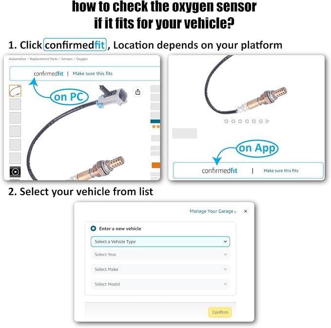 Oxygen Sensor Upstream Downsteam Compatible - Image 4