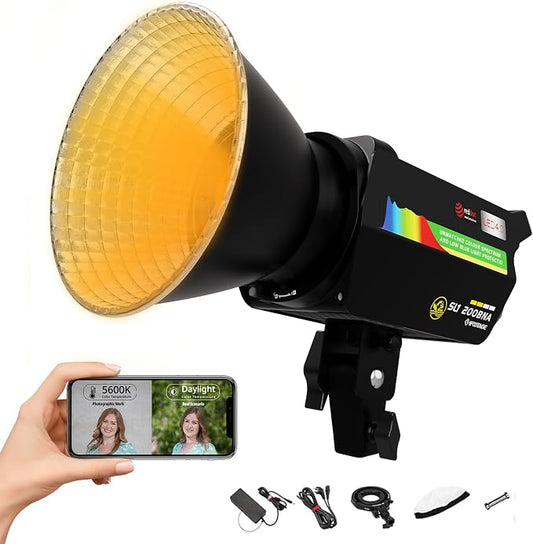 IFOOTAGE SL1 200BNA 200W Bi-Color COB LED Video Light, Standard Bowens Mount by IFOOTAGE