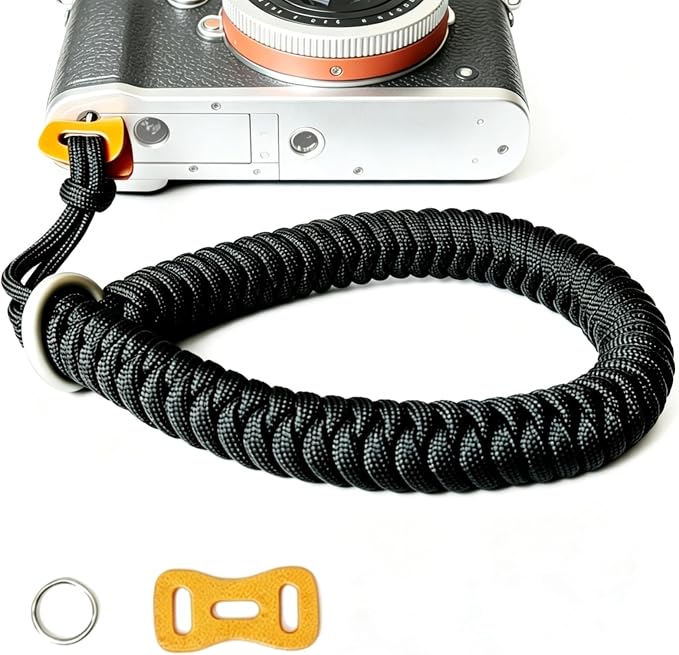 Noopel Camera Wrist Strap, Braided Nylon Hand Strap, Anti-Slip Secure Design by FocusonYourSafety