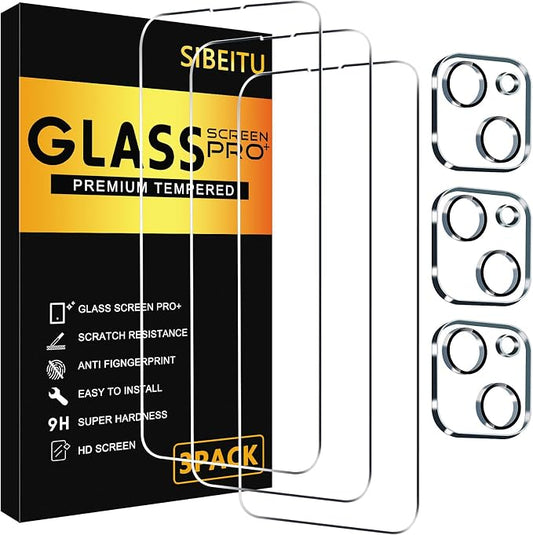 SIBEITU 3 Pack Screen Protector by SIBEITU