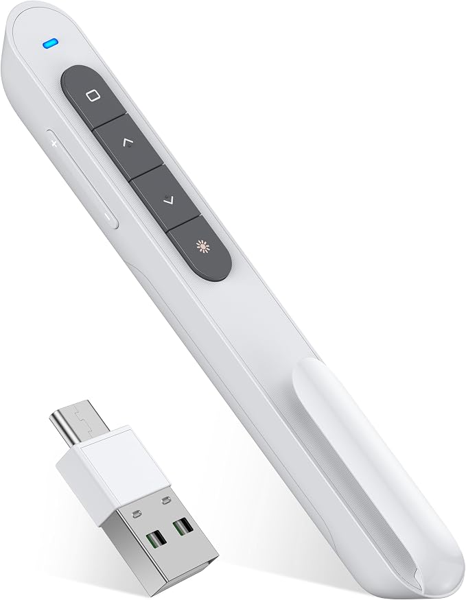 Presentation Clicker Wireless Presenter, 2.4GHz Presenter Clicker PPT Clicker by HEYLACOOLX