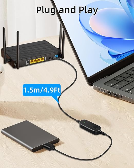 12W USB 5V to 12V Step Up Converter Cable - Image 4