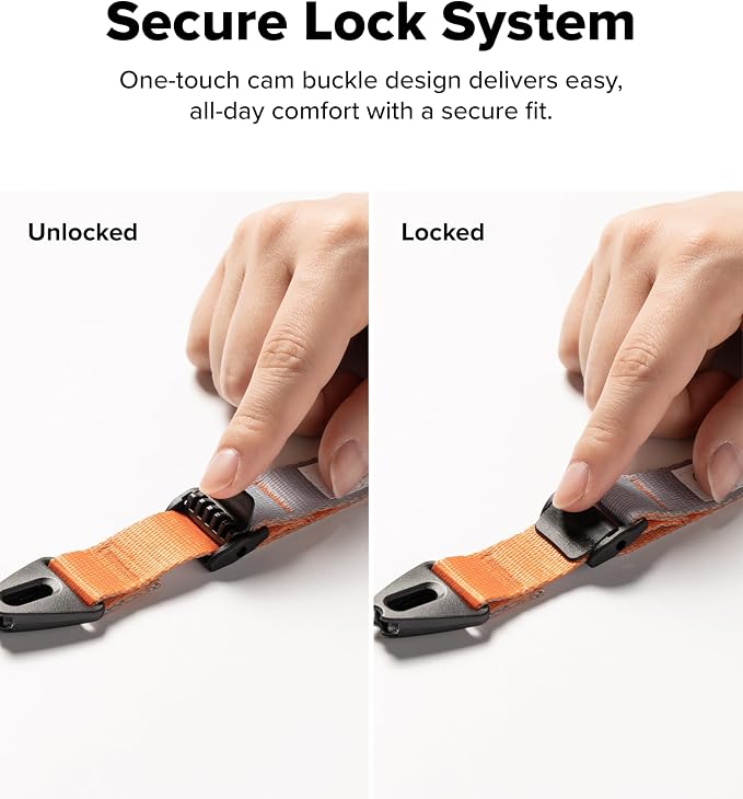 Ringke Cam Buckle Hand Strap Secure Anti-Theft, Anti-Drop Phone Strap - Image 4