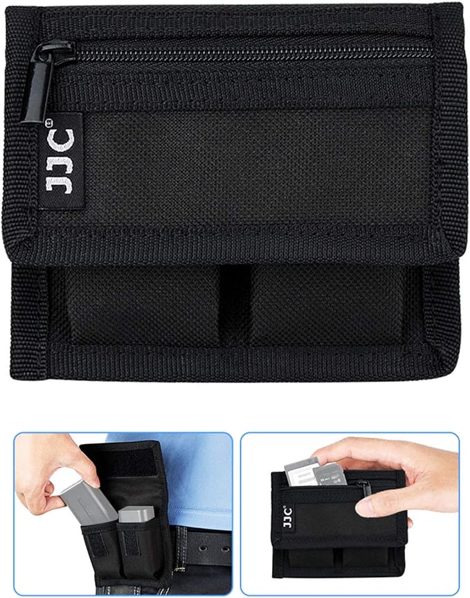 DSLR Battery and Memory Card Holder Pouch by JJC