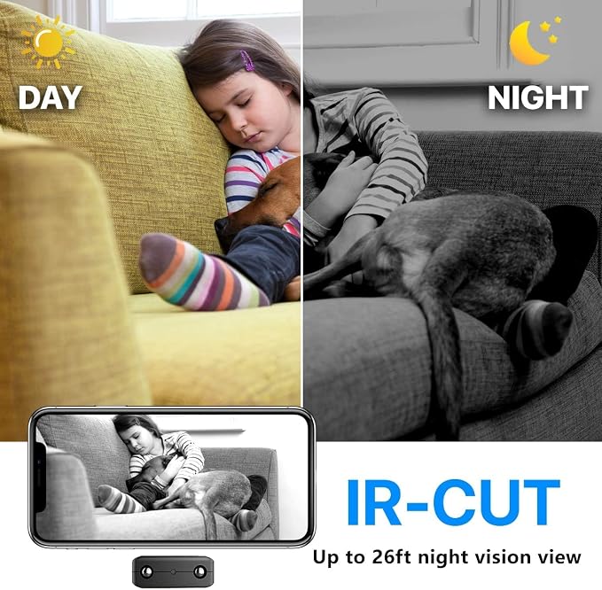 Wi-Fi Camera 1080P HD Smart Home Cameras Mini Cameras Cam - Image 4