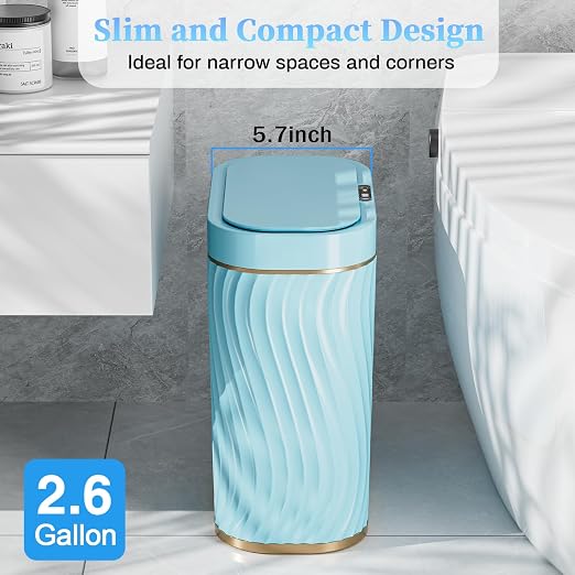 steo spce Bathroom Small Trash Can - Image 3
