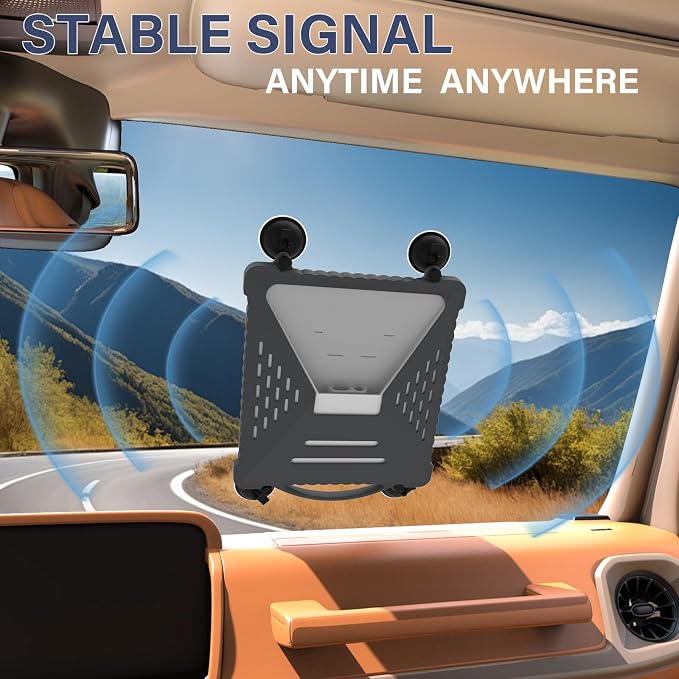 ACOVE Suction Car Cup Mount for Starlink-Mini, 2-in-1 Satellite Dish Mounts - Image 2