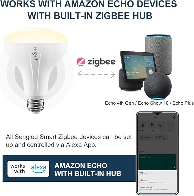 Sengled Zigbee Smart Bulb, Works - Image 5