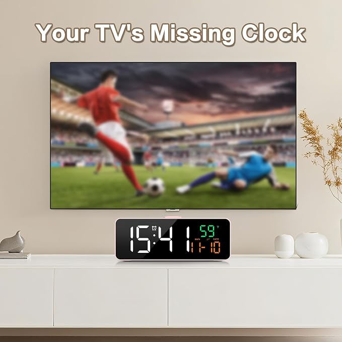 Netzu 3-in-1 Digital Clocks for Living Room - Image 3