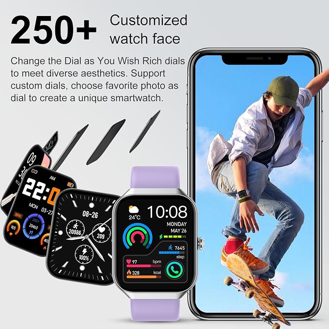 Smart Watch, 1.96" HD Screen SmartWatch - Image 5
