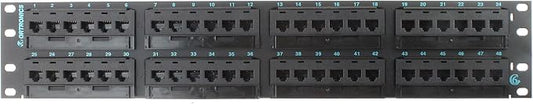 OR-PHD66U48 - Ortronics Clarity 6 Patch Panel, Six-Port Modules by Otronics