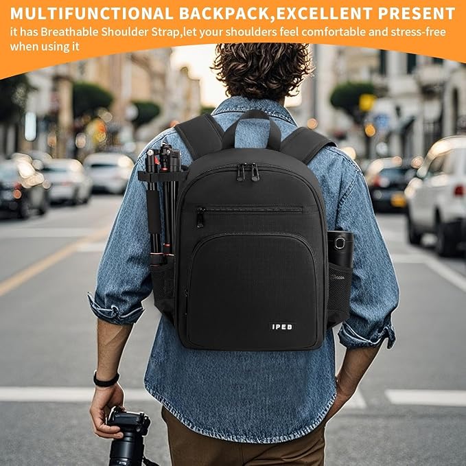 Camera Backpack for Photographers, DSLR Camera Bag, Professional Photography - Image 4